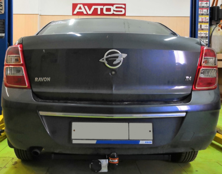 Фаркоп CV 12 для CHEVROLET Cobalt 2012-2016, Автос, нагрузка 1000/75 кг. БЕЗ подрезки бампера от магазина ФаркопРос